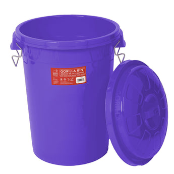 Gorilla Bin™ 50L Bin with Clip Lid - Red Gorilla - RGBIN50.P